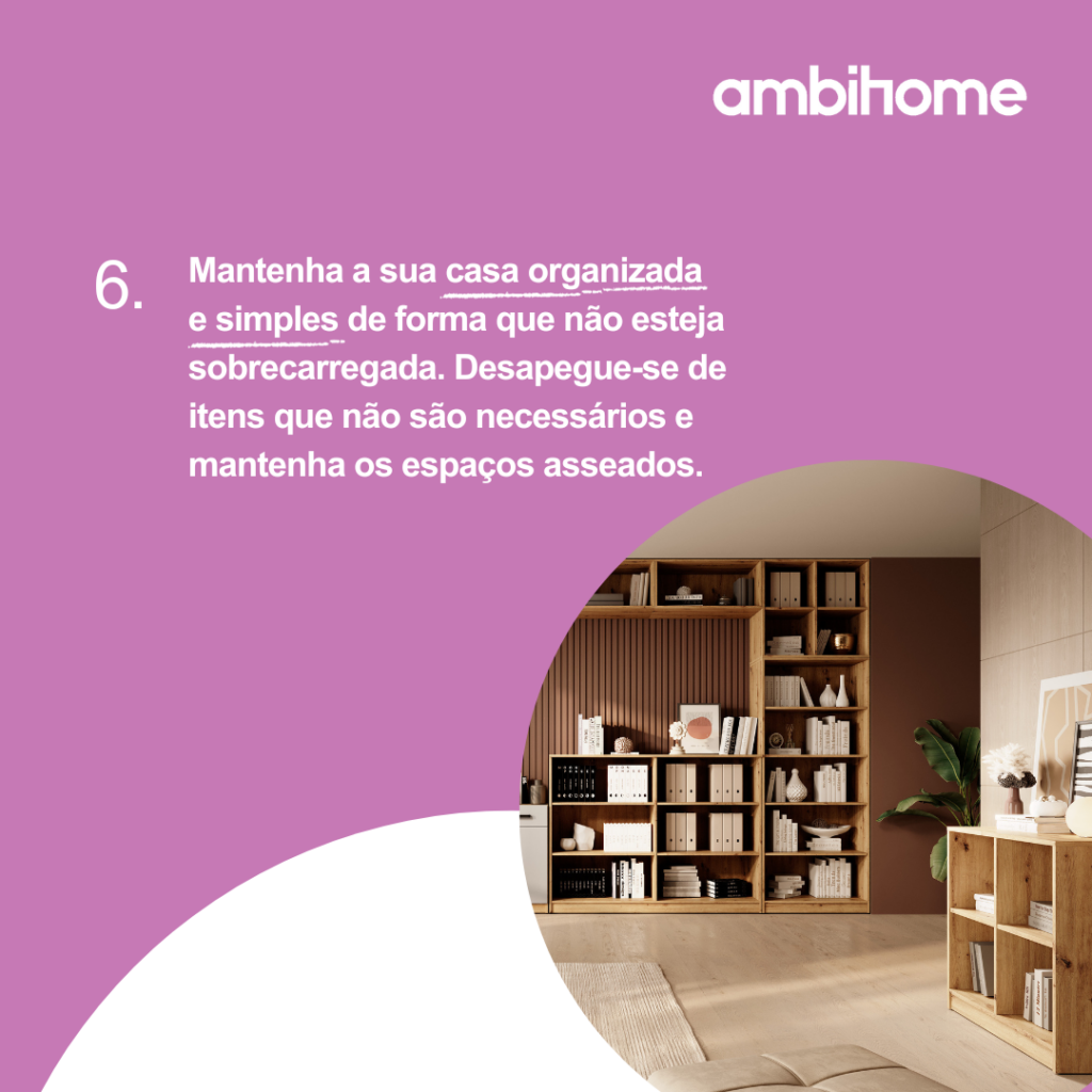 6. Organização e Simplicidade