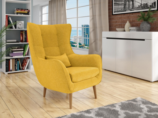 Poltrona FLORENCA - Amarelo