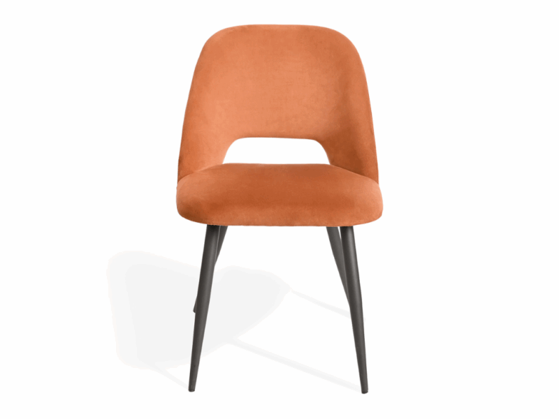 Conjunto 2 cadeiras MABLE - Laranja