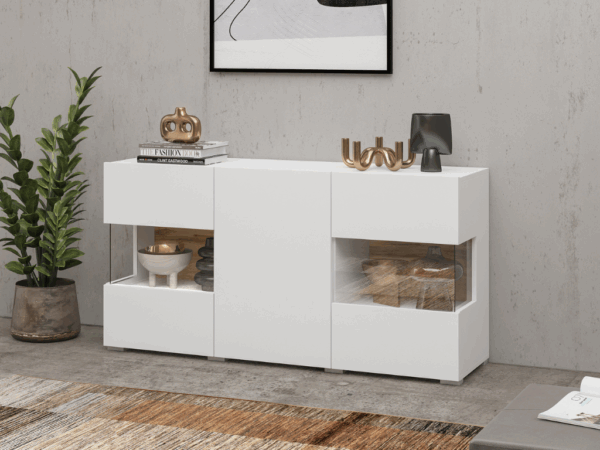 Aparador DERBY 01 - Branco, 120cm