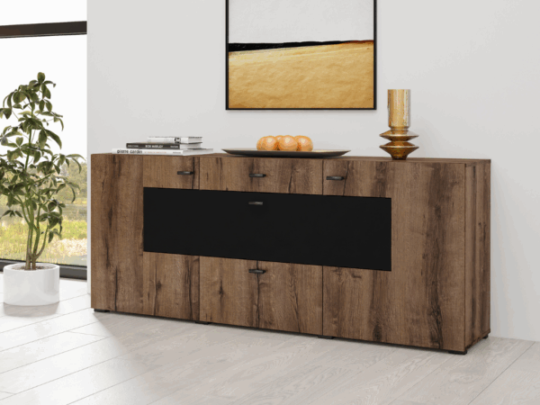 Aparador MOBY 02 - Carvalho, 165cm