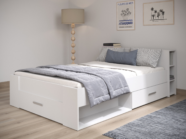Cama c/arrumação BEDORA 01 - 140x190cm