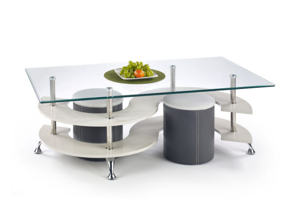 Mesa de Centro NINA 5 - cina / cinza escuro