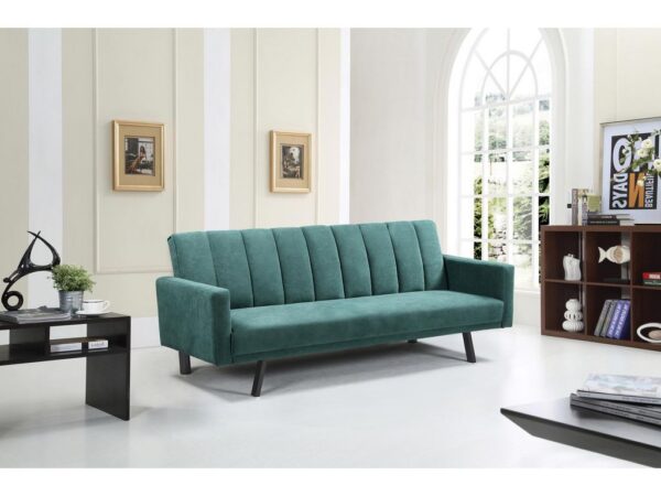 Sofá-cama ARMANDO - verde escuro