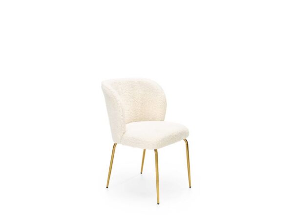 Cadeira K474 - creme/dourado
